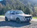 Fahrzeug Bild des Fahrers SCHENK mit dem Fahrzeug VW Golf I