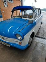 Fahrzeug Bild des Fahrers Bonengel mit dem Fahrzeug Trabant P50
