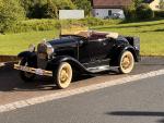 Fahrzeug Bild des Fahrers Hoos mit dem Fahrzeug Ford A  Ford A Roadster Cabrio DE LUX
