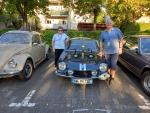 Fahrzeug Bild des Fahrers Weiß mit dem Fahrzeug Simca 1200 S Coupe Bertone 