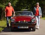 Fahrzeug Bild des Fahrers Heinlein mit dem Fahrzeug MG Midget 1500