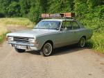 Fahrzeug Bild des Fahrers Heyer mit dem Fahrzeug Opel Rekord C