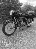 Fahrzeug Bild des Fahrers Halbritter mit dem Fahrzeug BMW R26
