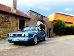Fahrzeug Bild des Fahrers Thenhart mit dem Fahrzeug Volkswagen Golf 1 Cabrio 