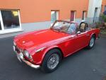 Fahrzeug Bild des Fahrers Emser mit dem Fahrzeug Triumph TR 4a