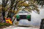 Fahrzeug Bild des Fahrers Lorenz mit dem Fahrzeug Skoda Fabia R5