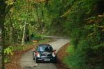 Fahrzeug Bild des Fahrers Büchner mit dem Fahrzeug Mini R50