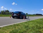 Fahrzeug Bild des Fahrers Schrüfer mit dem Fahrzeug BMW E36