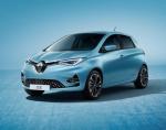 Fahrzeug Bild des Fahrers Hinz mit dem Fahrzeug Renault Zoe