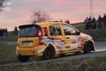 Fahrzeug Bild des Fahrers Klemm mit dem Fahrzeug Fiat Panda Kit Car