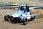 Fahrzeug Bild des Fahrers Hatton mit dem Fahrzeug Mandel Crosskart