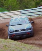 Fahrzeug Bild des Fahrers Gräfe mit dem Fahrzeug VW Volkswagen Golf 4 1.8T