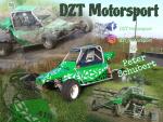 Fahrzeug Bild des Fahrers Schubert mit dem Fahrzeug Crosskart Eigenbau
