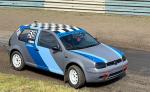 Fahrzeug Bild des Fahrers Gräfe mit dem Fahrzeug VW Volkswagen Golf 4 1.8T