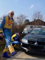 Fahrzeug Bild des Fahrers Sobek mit dem Fahrzeug Mitsubishi EVO