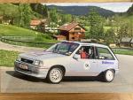Fahrzeug Bild des Fahrers Stiefel mit dem Fahrzeug Opel Corsa GSI