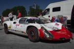 Fahrzeug Bild des Fahrers Becker mit dem Fahrzeug Porsche 910