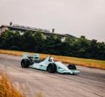 Fahrzeug Bild des Fahrers Möhring mit dem Fahrzeug Formel 3000