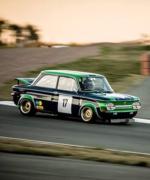 Fahrzeug Bild des Fahrers Podak mit dem Fahrzeug NSU 1000 Gruppe2 67