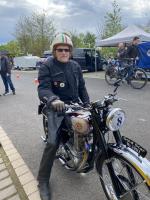 Fahrzeug Bild des Fahrers Diestertich mit dem Fahrzeug BSA Motorrad