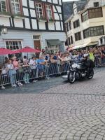 Fahrzeug Bild des Fahrers Rösener mit dem Fahrzeug BMW R73