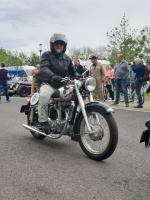 Fahrzeug Bild des Fahrers Göpper mit dem Fahrzeug Horex Regina 250