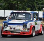 Fahrzeug Bild des Fahrers Mader mit dem Fahrzeug Simca Rallye 2