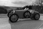Fahrzeug Bild des Fahrers Prestel mit dem Fahrzeug Bugatti Typ 51