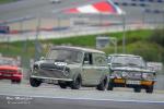 Fahrzeug Bild des Fahrers Ratzek mit dem Fahrzeug Morris Mini Van