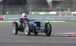 Fahrzeug Bild des Fahrers Voigt mit dem Fahrzeug Riley TT Sprite special