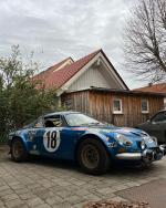 Fahrzeug Bild des Fahrers Birker mit dem Fahrzeug Renault  Alpine a110