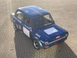 Fahrzeug Bild des Fahrers Menge mit dem Fahrzeug Hillman Imp