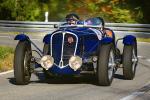 Fahrzeug Bild des Fahrers Gehrmann mit dem Fahrzeug Delahaye 135s