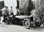 Fahrzeug Bild des Fahrers Purtschert mit dem Fahrzeug Riley TT Sprite AVC20