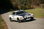 Fahrzeug Bild des Fahrers Kößler mit dem Fahrzeug Mercedes Benz 450 SLC Rallye