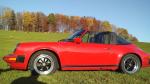 Fahrzeug Bild des Fahrers Graf mit dem Fahrzeug porsche carrera targa 