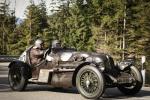 Fahrzeug Bild des Fahrers Zondler mit dem Fahrzeug Rover P2 16 HP 