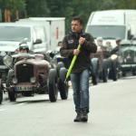 Fahrzeug Bild des Fahrers Becherer mit dem Fahrzeug Beisitzer 