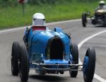 Fahrzeug Bild des Fahrers Müller mit dem Fahrzeug Bugatti 37A