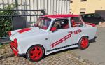 Fahrzeug Bild des Fahrers Fuchs mit dem Fahrzeug Sachsenring Trabant 