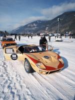 Fahrzeug Bild des Fahrers Rühle mit dem Fahrzeug Ford GT 40