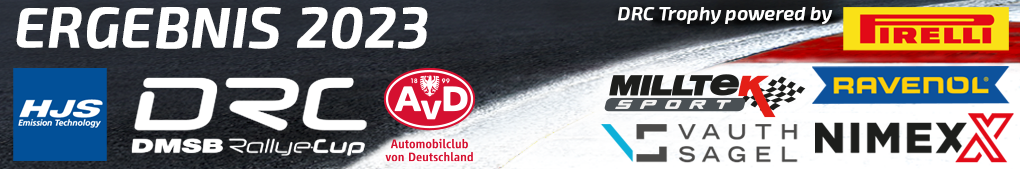 HJS DMSB-Rallye-Cup Pirelli (Nord) - Meisterschaftsstand