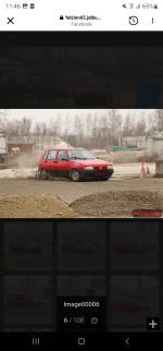 Fahrzeug Bild des Fahrers Biller mit dem Fahrzeug Fiat Uno