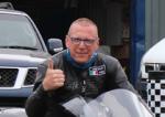 Fahrzeug Bild des Fahrers Zorzi mit dem Fahrzeug  Hayabusa