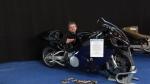 Fahrzeug Bild des Fahrers Thomer mit dem Fahrzeug  Hayabusa