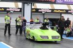 Fahrzeug Bild des Fahrers Harteveld mit dem Fahrzeug  Plymouth Superbird