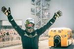Fahrzeug Bild des Fahrers Habermann  mit dem Fahrzeug  Dragster
