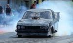 Fahrzeug Bild des Fahrers Bærntzen mit dem Fahrzeug  Plymouth Cuda