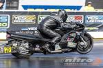 Fahrzeug Bild des Fahrers Bousinis mit dem Fahrzeug PRO STOCK BIKE