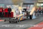 Fahrzeug Bild des Fahrers Millar mit dem Fahrzeug Top Fuel